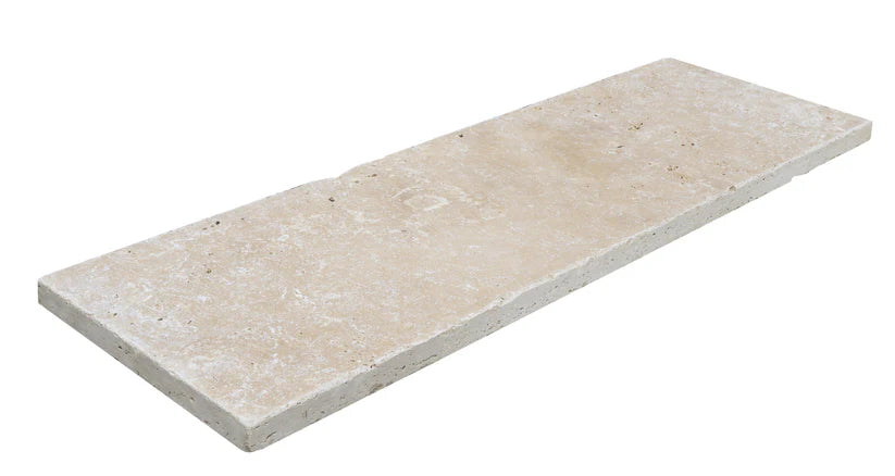 MARGELLE TRAVERTIN BEIGE 3 CM BORD DROIT
