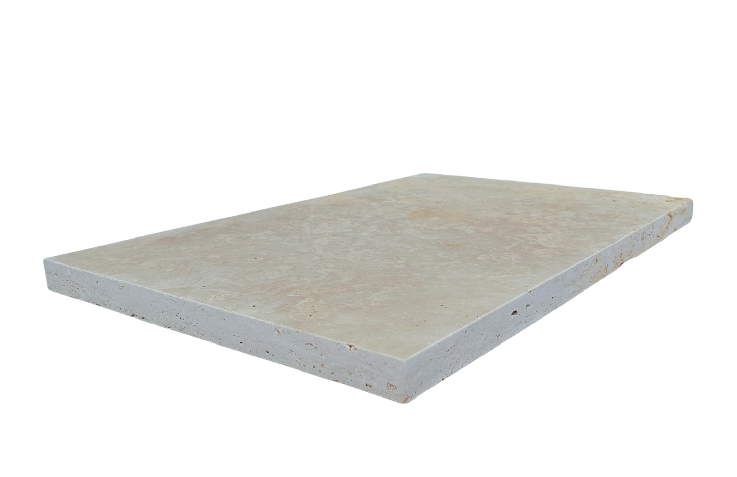 MARGELLE TRAVERTIN BEIGE 3 CM BORD DROIT