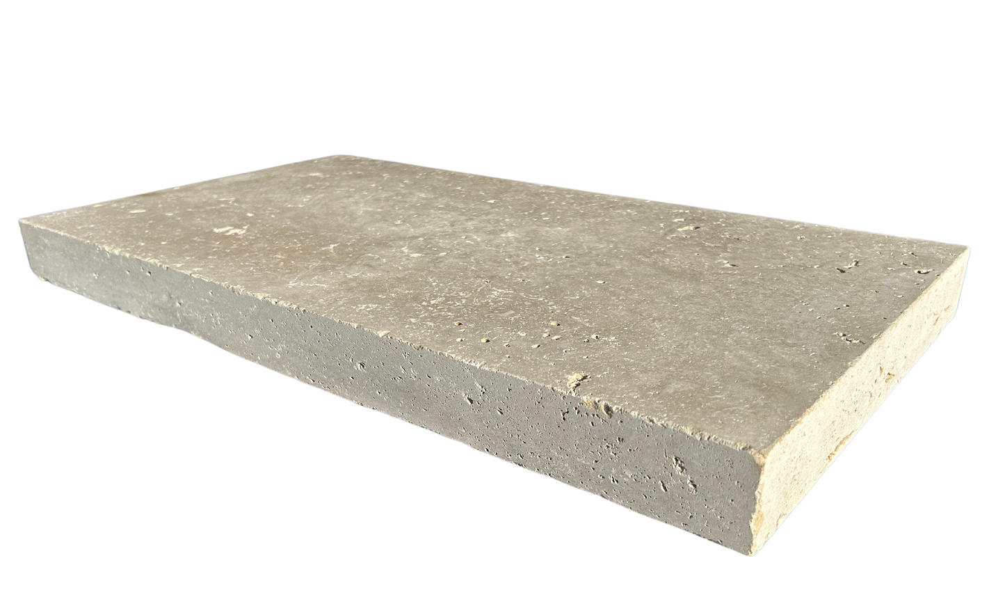 MARGELLE TRAVERTIN BEIGE 5 CM BORD DROIT