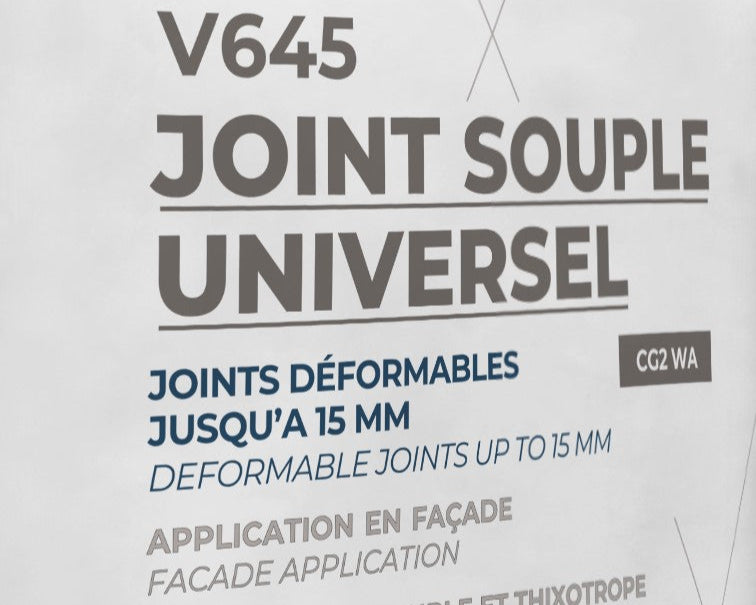 JOINT SOUPLE ANTHRACITE V645