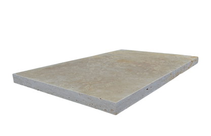 MARGELLE TRAVERTIN BEIGE 3 CM BORD DROIT