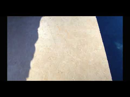 MARGELLE TRAVERTIN BEIGE 3 CM BORD DROIT